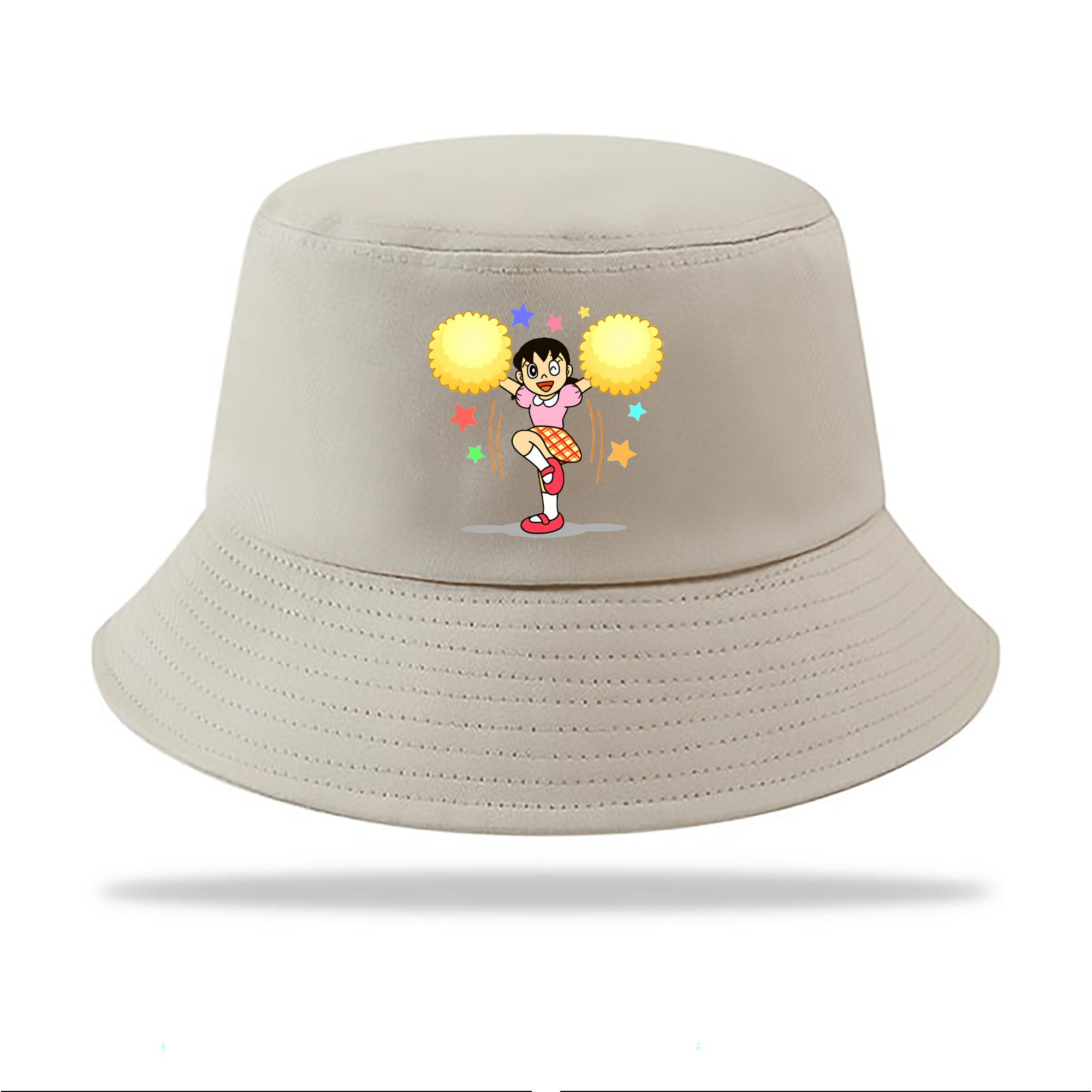 （画像用） ドラえもん みなもと しずか Doraemon Shizuka Minamoto アウトドア日除けバケットハット